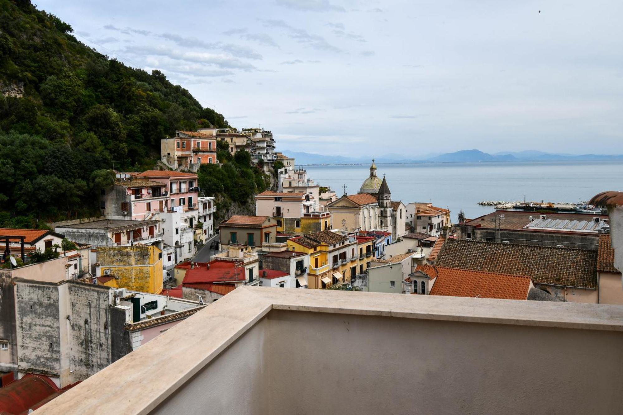 Ferienwohnung Casa Azzurra Cetara Exterior foto