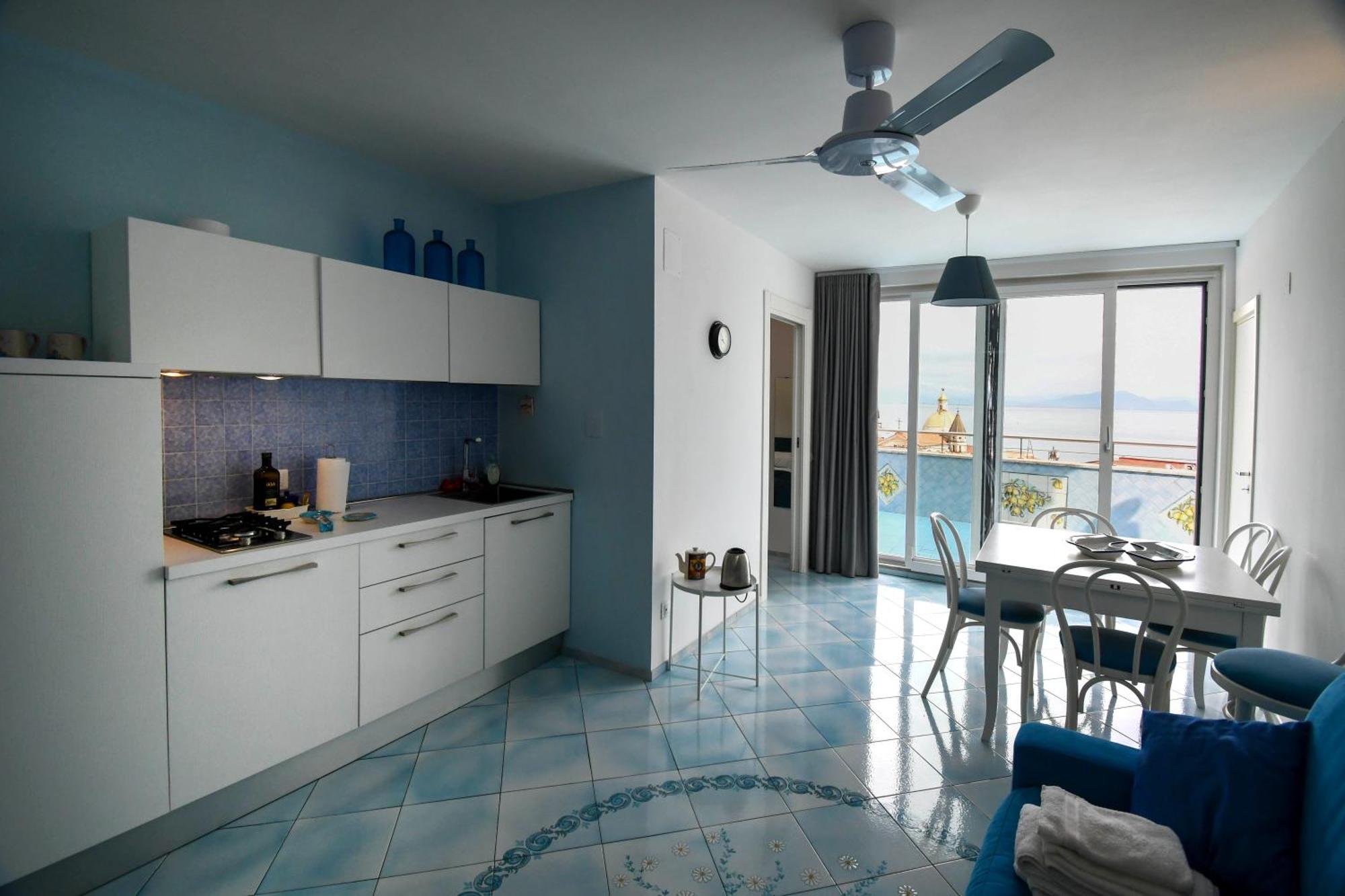 Ferienwohnung Casa Azzurra Cetara Exterior foto