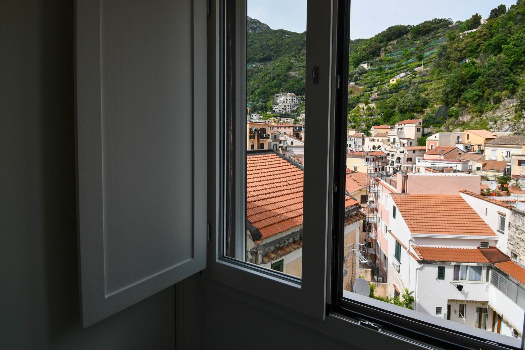 Ferienwohnung Casa Azzurra Cetara Exterior foto