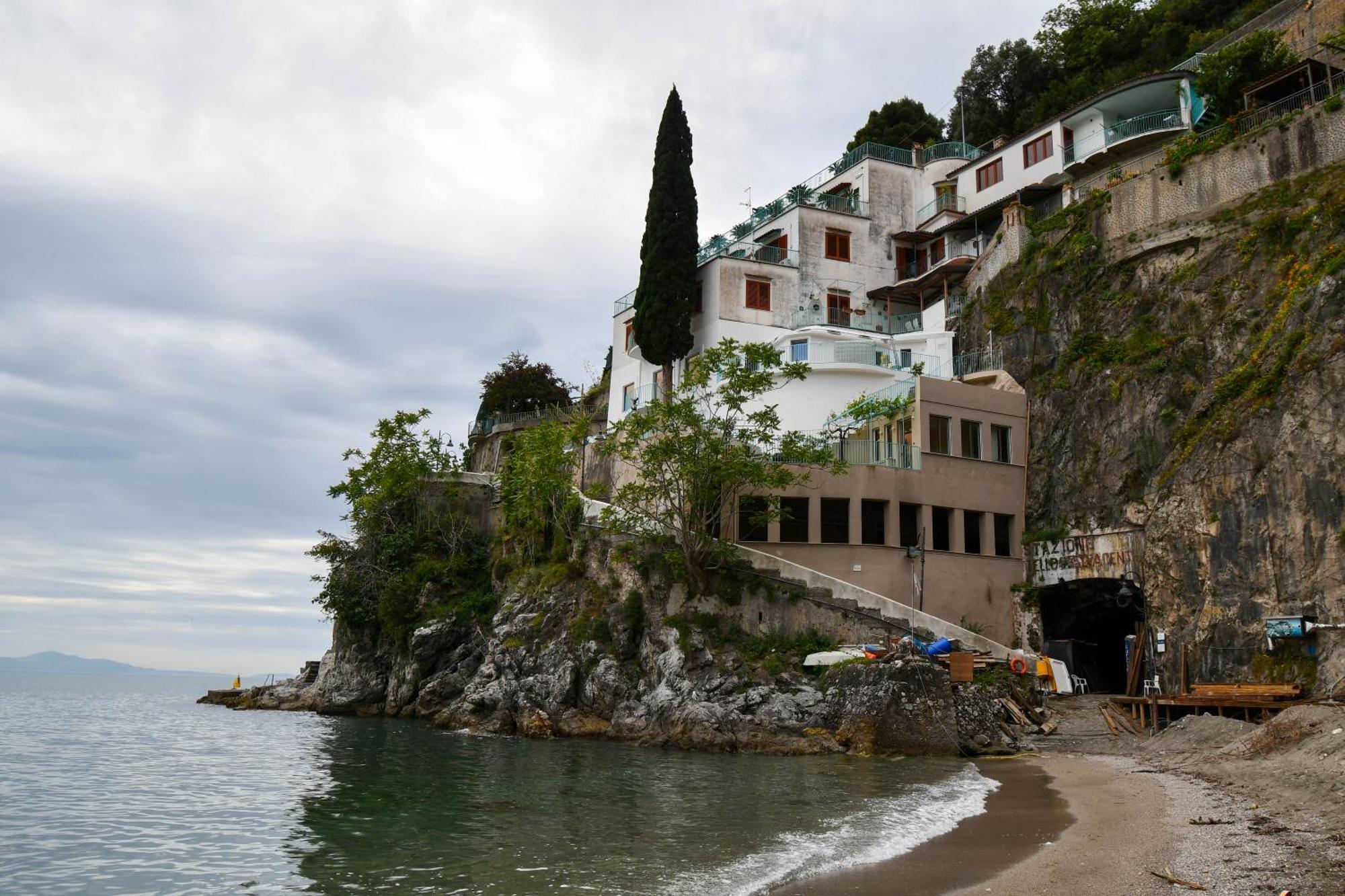 Ferienwohnung Casa Azzurra Cetara Exterior foto