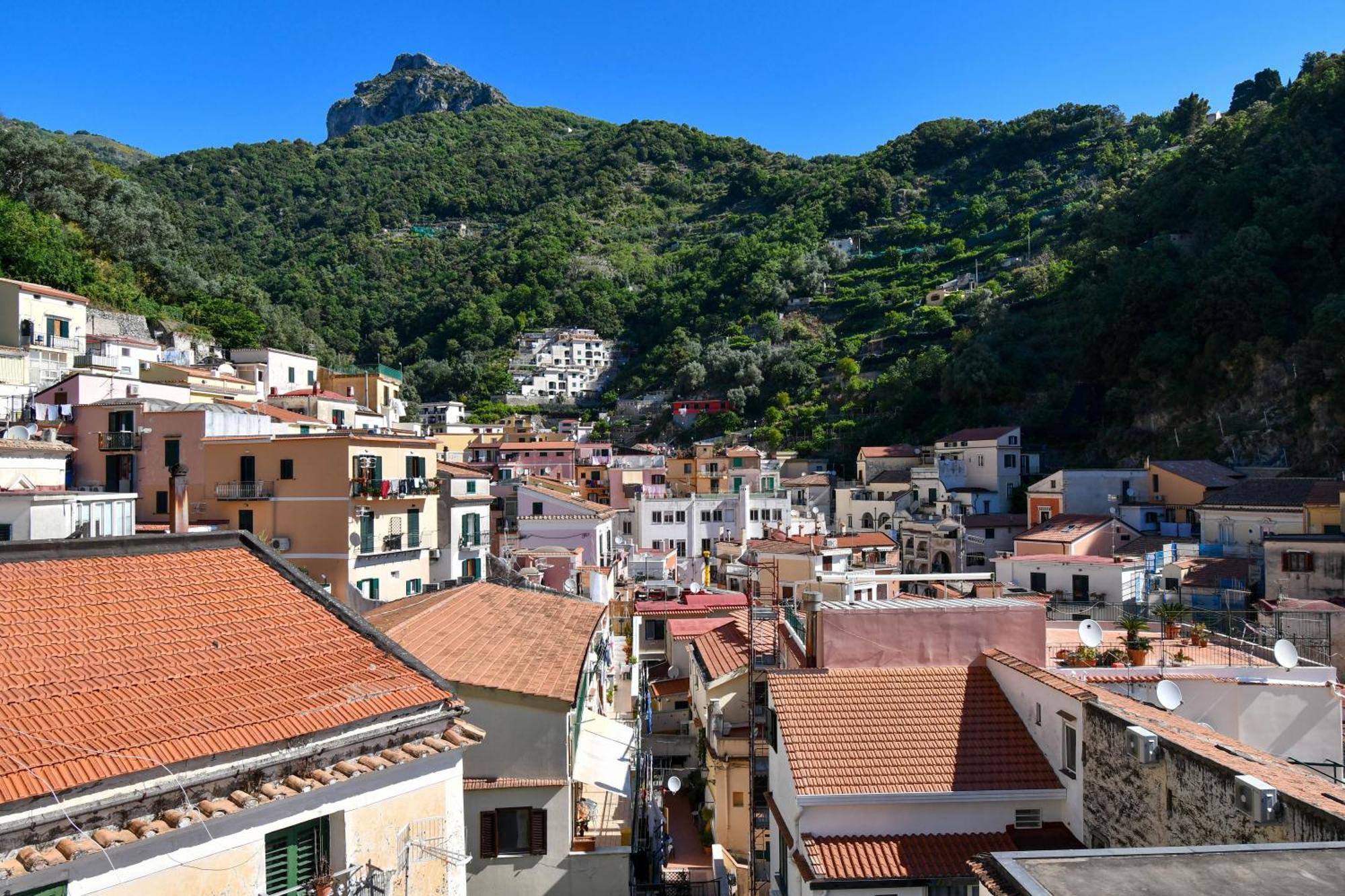 Ferienwohnung Casa Azzurra Cetara Exterior foto